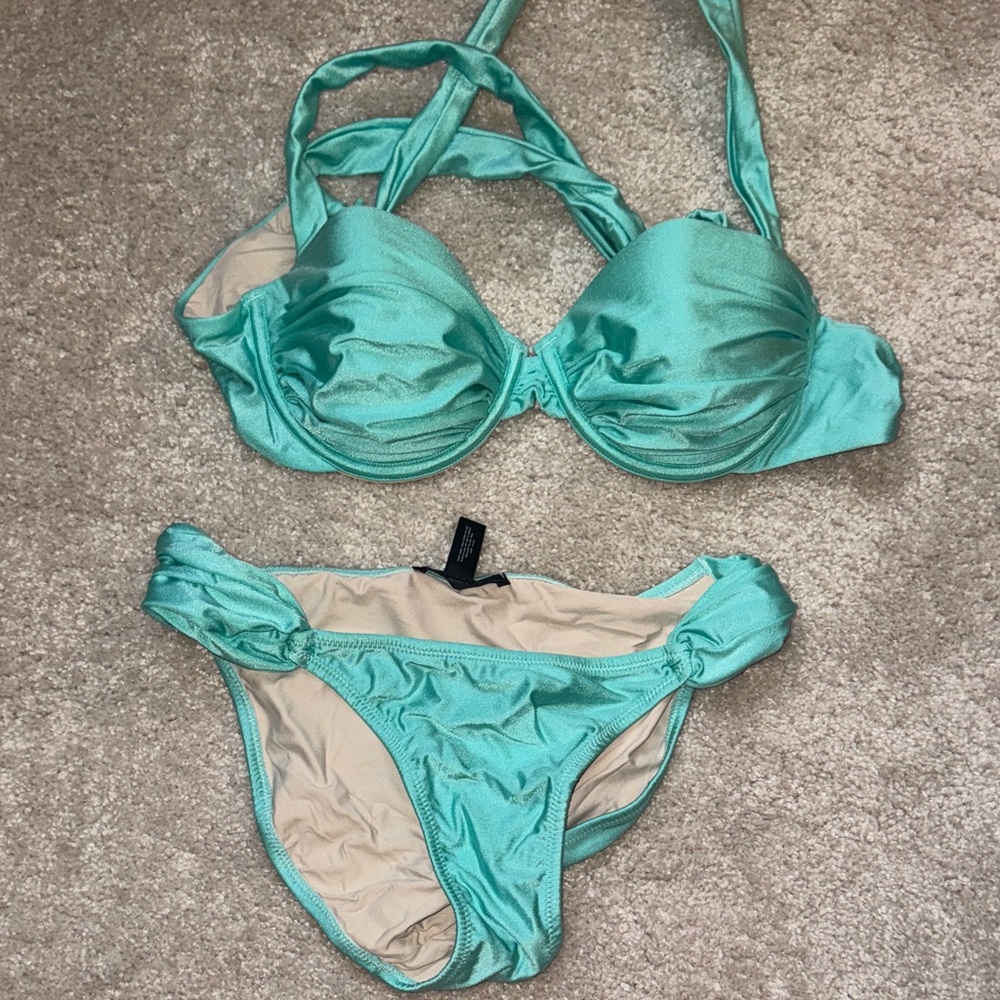 Aqua Women's Bikini in Teal